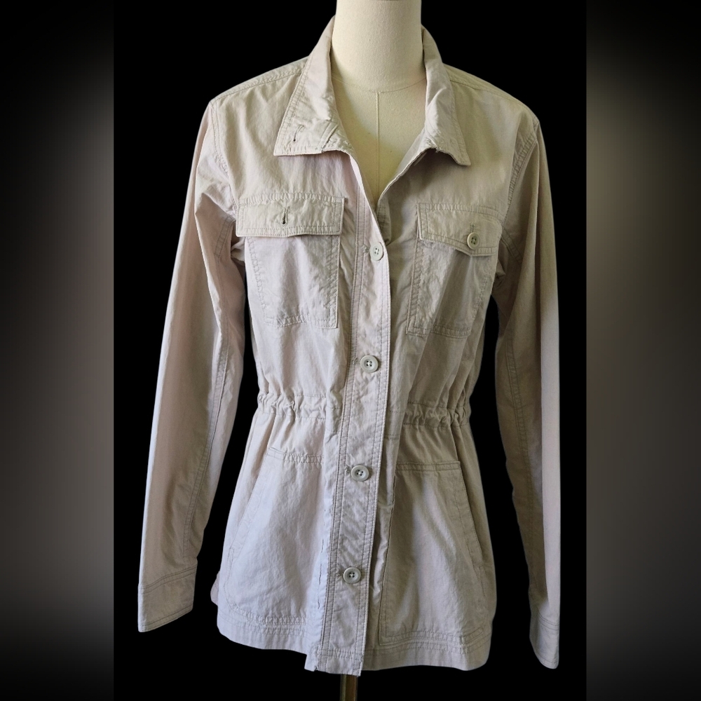 NWT Eddie Bauer 'Scouting' Light Tan Utility Jacket